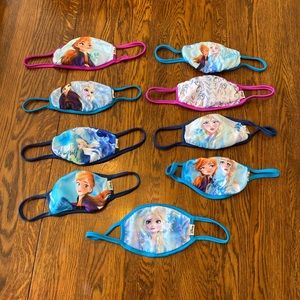 9 Girl’s Frozen Masks (washed, never worn)